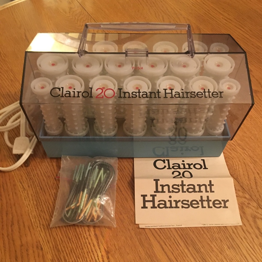🎈Vintage Clairol 20 Instant Hairsettet🎈